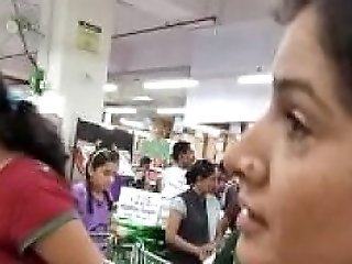 Indian Downblouse Cleavage Spycam